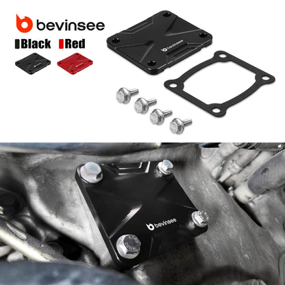 BEVINSEE Timing Chain Cover Plate 11324-0P010 Replacement For Toyota 4Runner Tacoma