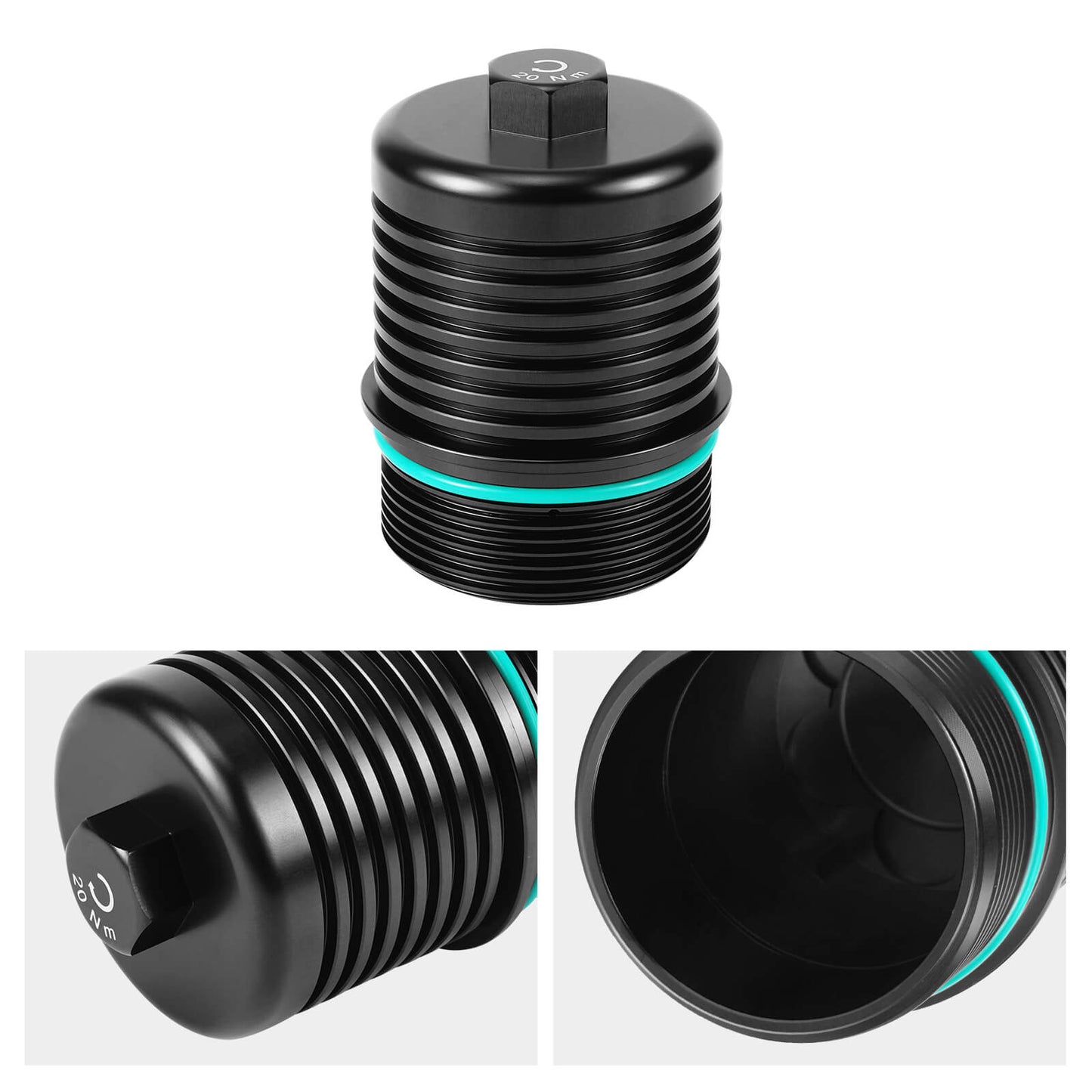 Transmission Oil Filter Housing For VW DSG DQ250 6-speed Replace 02E305045