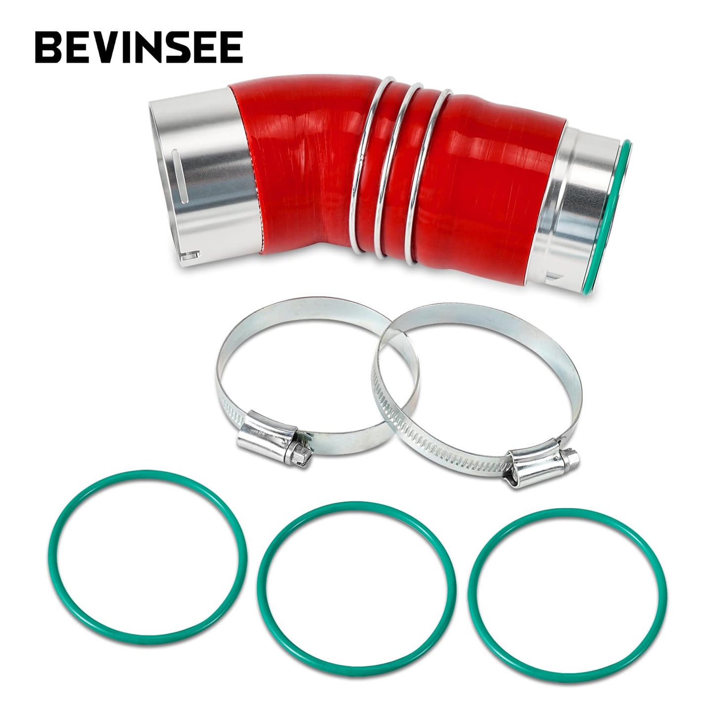 Twin-Turbo Reinforced Silicone Boost Hose for BMW M57 335D E90 E91 E92