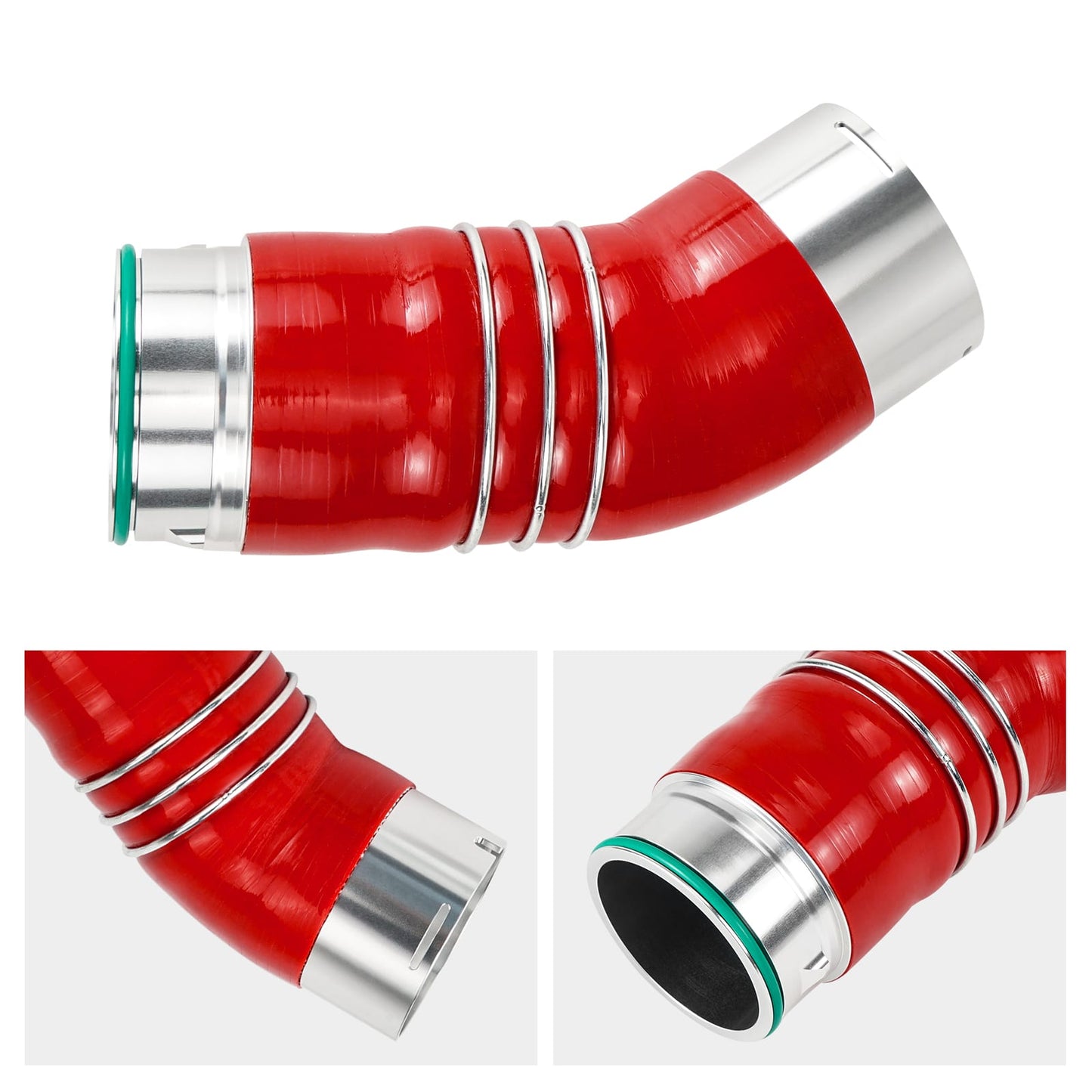 Twin-Turbo Reinforced Silicone Boost Hose for BMW M57 335D E90 E91 E92