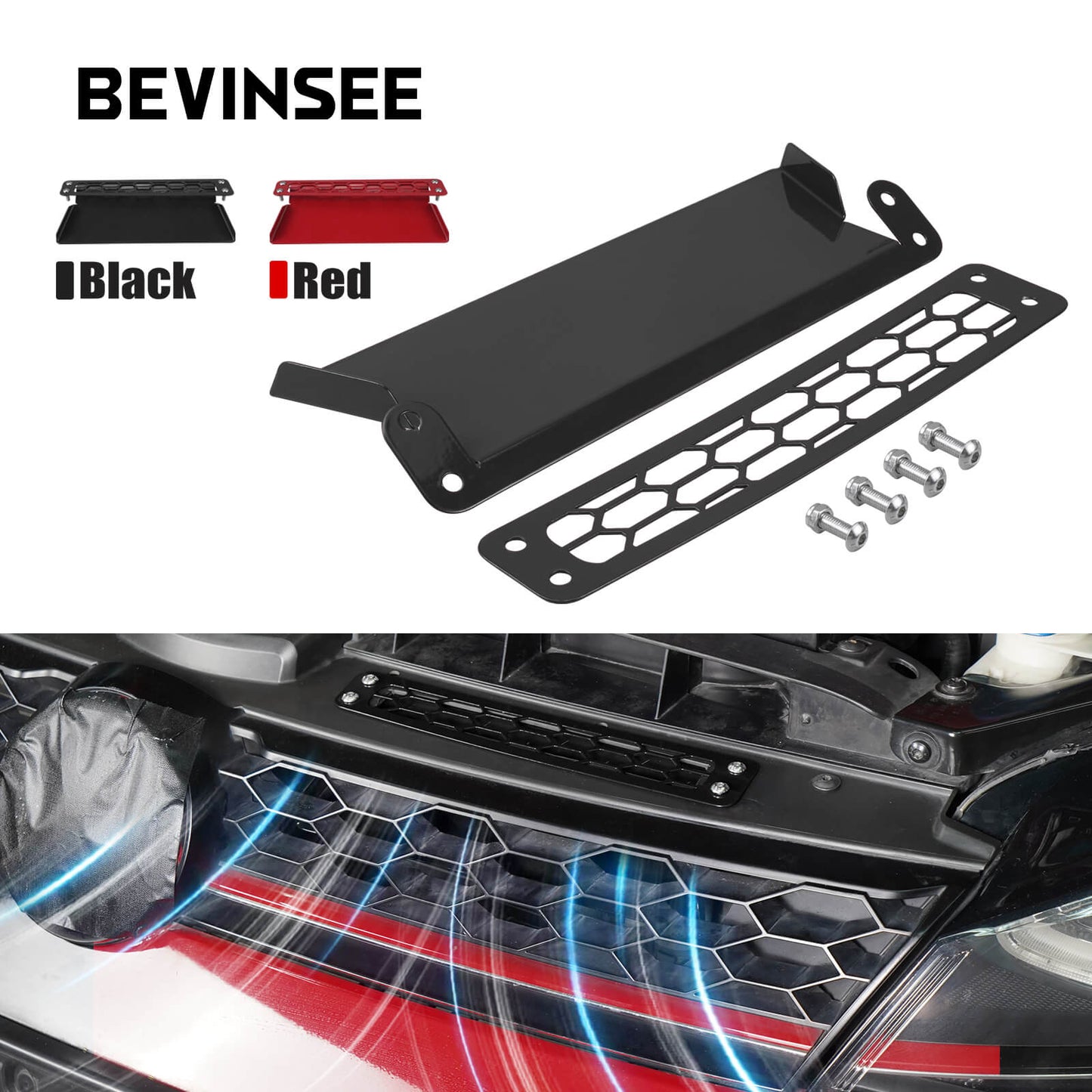 Upgrade Version Dynamic Air Inlet Scoop Kit For VW GTI VW Golf MK7/MK7.5