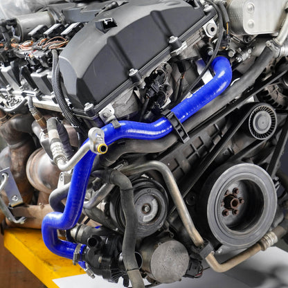 Upgrade Silicone Coolant Hose With Flange For BMW E90 E92 N52 engine