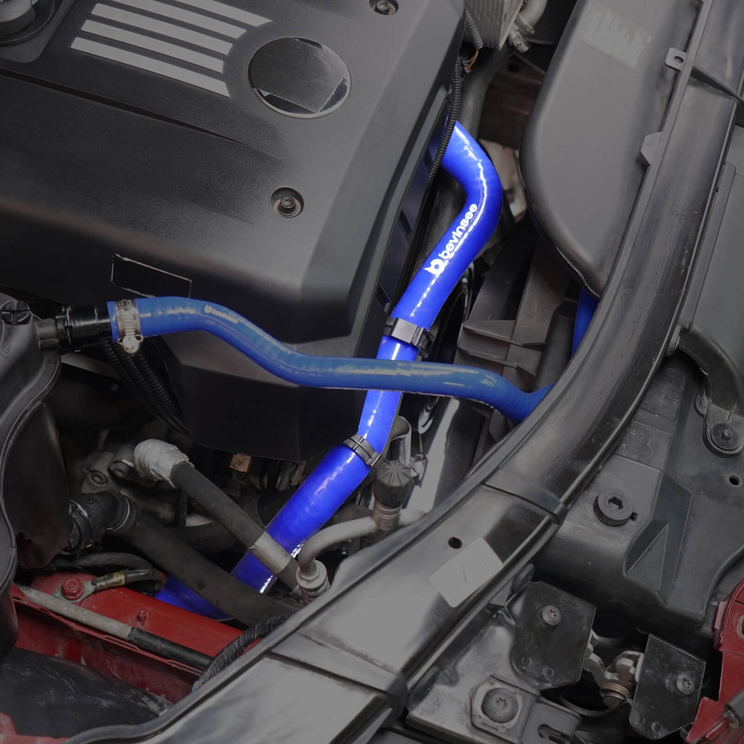 Upgrade Silicone Coolant Hose With Flange For BMW E90 E92 N52 engine