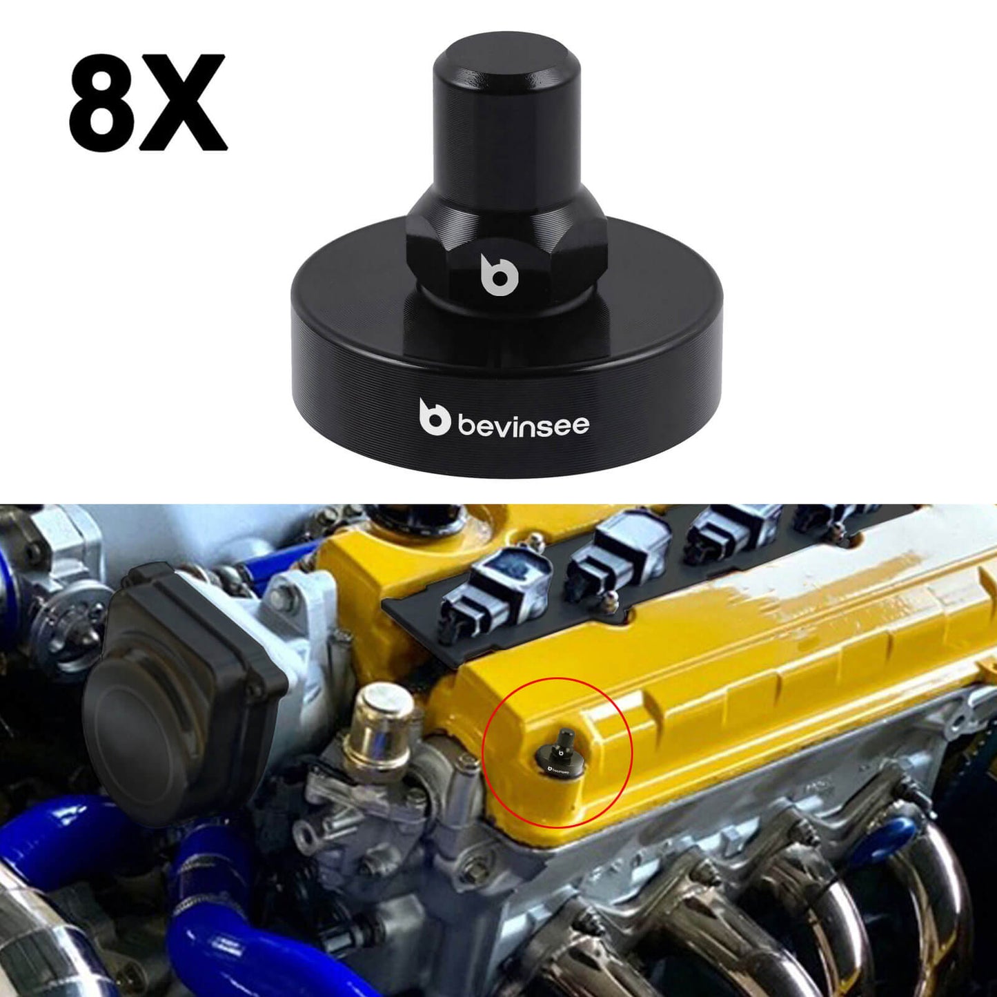 Valve Cover Washer Seals Bolt Nut Kit For Honda Civic Si 1999-2000 CRV 1997-2001