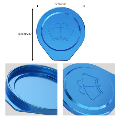 Aluminum Washer Fluid Reservoir Cap For BMW E90 E91 E92 E93 X1 E84 E81 E82 E87 E88