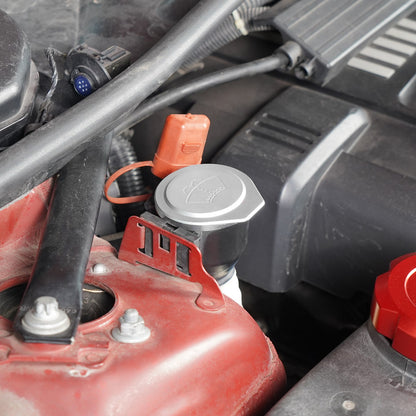 Aluminum Washer Fluid Reservoir Cap For BMW E90 E91 E92 E93 X1 E84 E81 E82 E87 E88