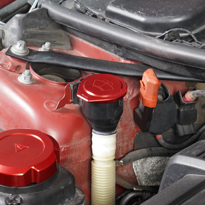 Aluminum Washer Fluid Reservoir Cap For BMW E90 E91 E92 E93 X1 E84 E81 E82 E87 E88