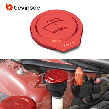 Aluminum Washer Fluid Reservoir Cap For BMW E90 E91 E92 E93 X1 E84 E81 E82 E87 E88