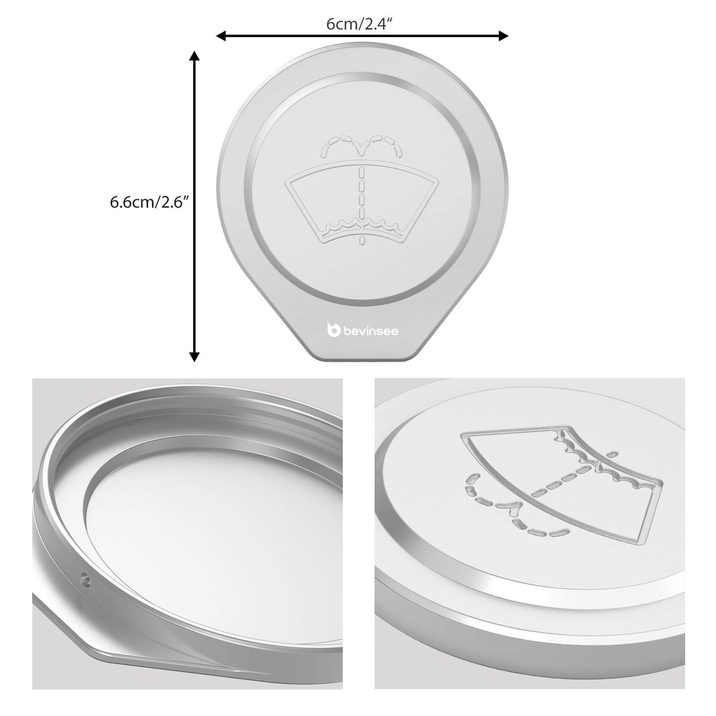 Aluminum Washer Fluid Reservoir Cap For BMW E90 E91 E92 E93 X1 E84 E81 E82 E87 E88