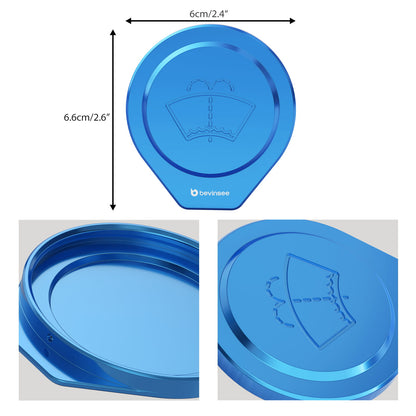 Aluminum Washer Fluid Reservoir Cap For BMW E90 E91 E92 E93 X1 E84 E81 E82 E87 E88