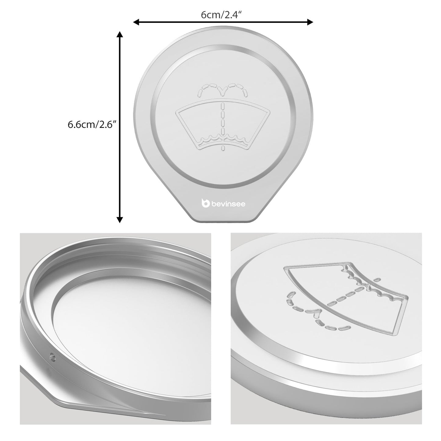 Aluminum Washer Fluid Reservoir Cap For BMW E90 E91 E92 E93 X1 E84 E81 E82 E87 E88