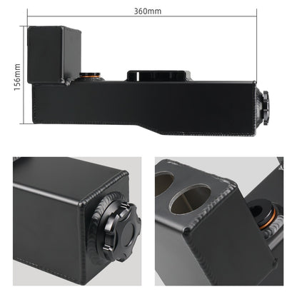 BEVINSEE Washer Fluid Reservoir Replacement For Toyota 4Runner 2014-2024