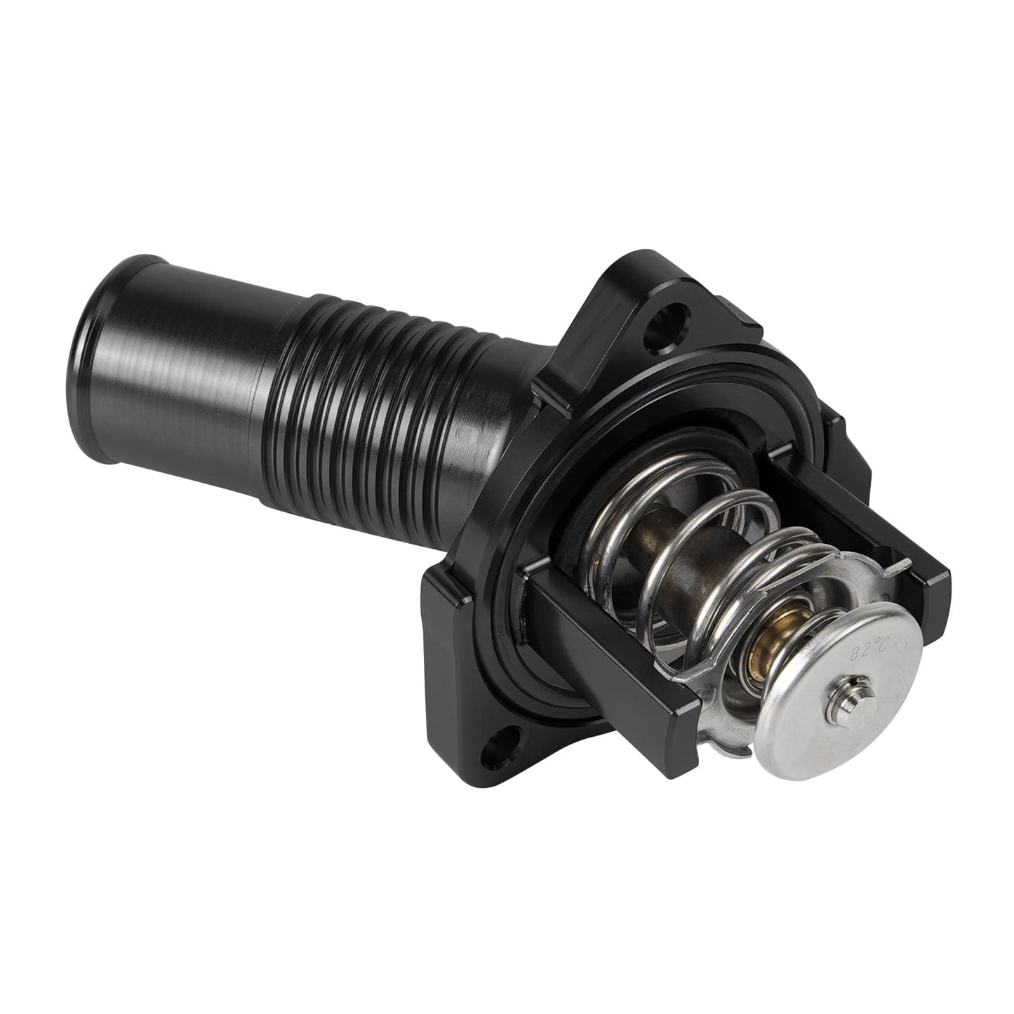 BEVINSEE Water Inlet with Thermostat For Toyota 4Runner 2003-2024