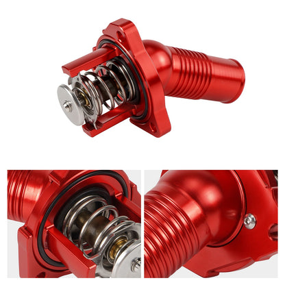 BEVINSEE Water Inlet with Thermostat For Toyota 4Runner 2003-2024