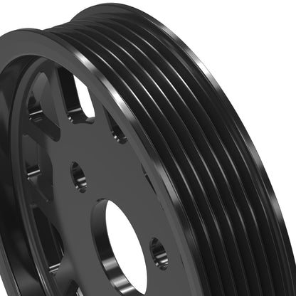 M52TU/M54 Aluminum Water Pump & Power Steering Pump Pulley Kit For BMW E46