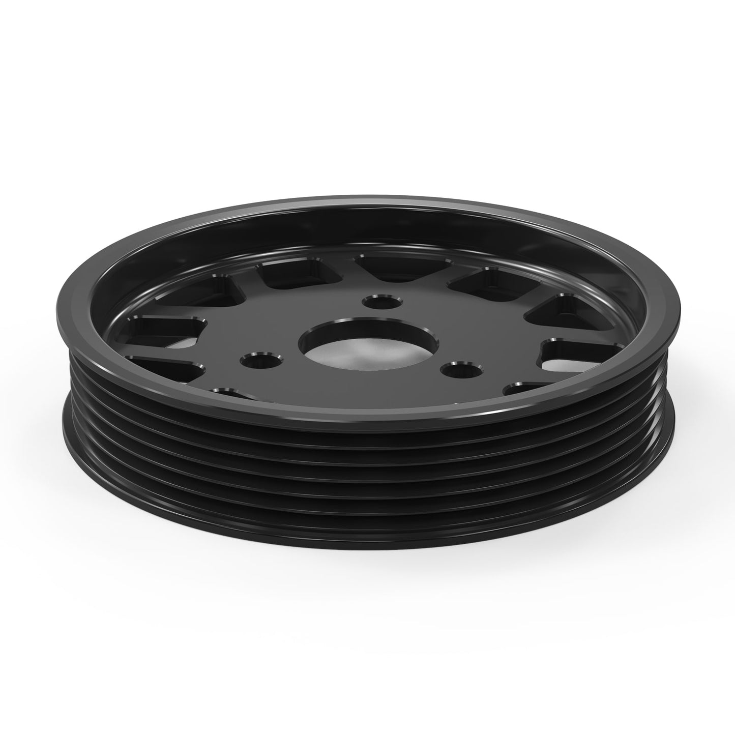 M52TU/M54 Aluminum Water Pump & Power Steering Pump Pulley Kit For BMW E46