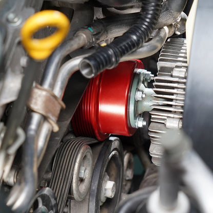 BEVINSEE Performance Water Pump Pulley For Toyota 4Runner