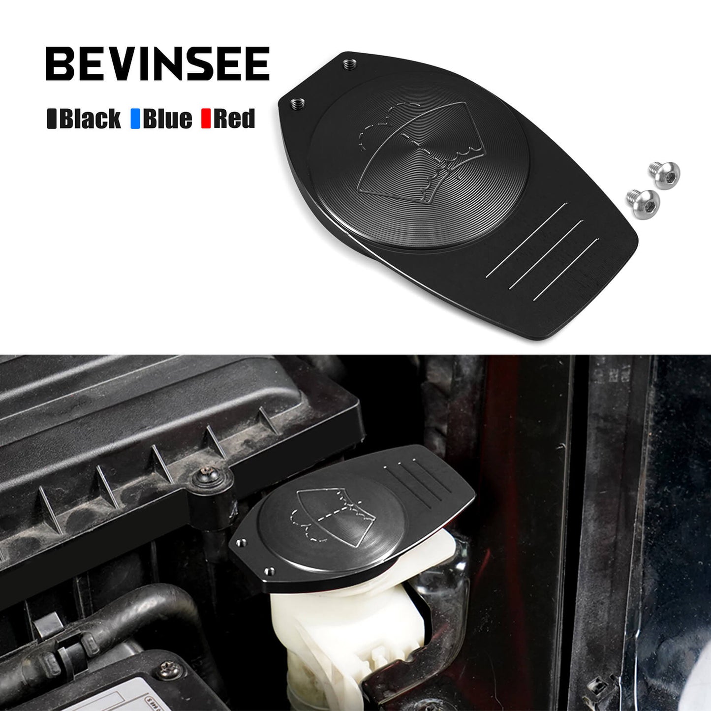 Windshield Washer Reservoir Tank Cap For VW for Golf 7 GTI POLO Audi A3 TT