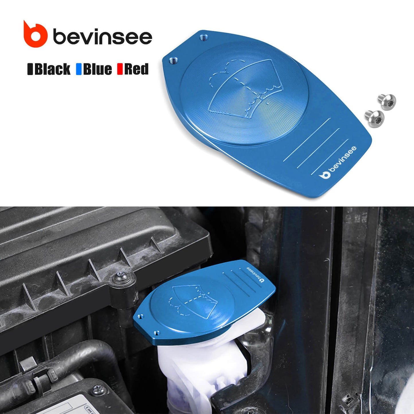 Windshield Washer Reservoir Tank Cap For VW for Golf 7 GTI POLO Audi A3 TT