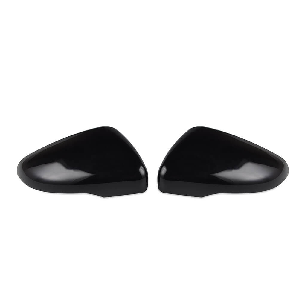 Left Side Wing Door Mirror Cover Glossy Black ABS For Golf MK6