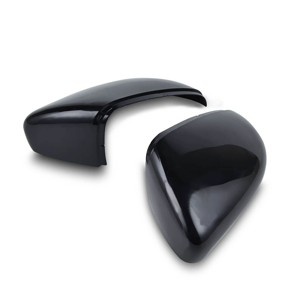 Left Side Wing Door Mirror Cover Glossy Black ABS For Golf MK6