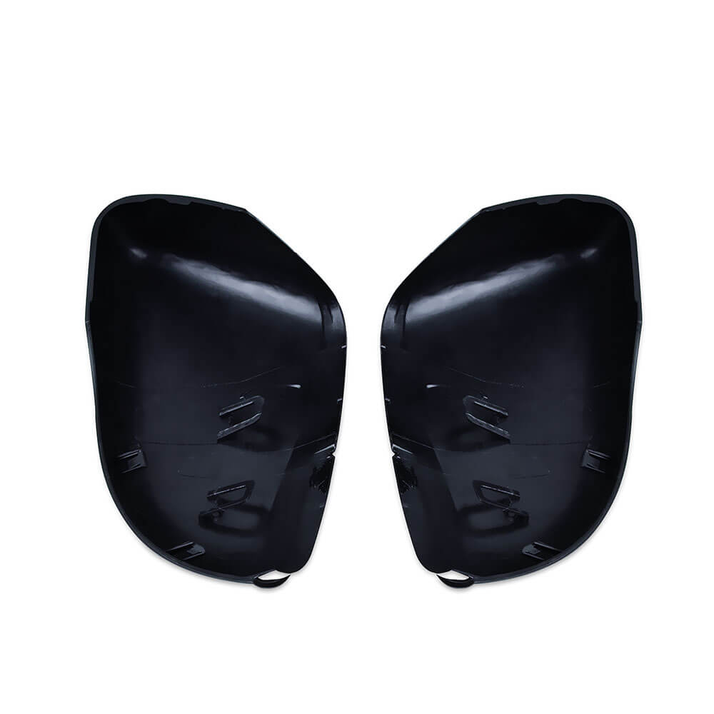 Left Side Wing Door Mirror Cover Glossy Black ABS For Golf MK6