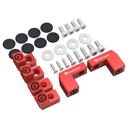 Wing Spoiler Riser Kit for Ford Fiesta ST Hatchback 2014-2019