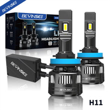 BEVINSEE V45 H11/H8/H9 LED Headlight Bulbs 22000 Lumens 6000K